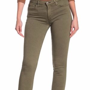 AG 'The Prima' Sateen Mid-Rise Cigarette Jean